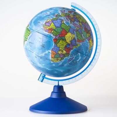 Глобус земли Политический 150мм Классик Евро арт 197