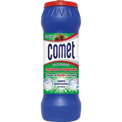 Порошок для чистки Комет 475г Сосна с хлоринолом