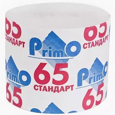 Туалетная бумага серая Primo 65 С-31А (40шт/уп) цена за 1шт