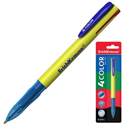 Ручка автомат 4 цвета Erich Krause COLOR 0,35мм 45205
