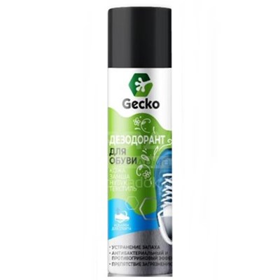 Дезодорант для обуви Gecko 150мл