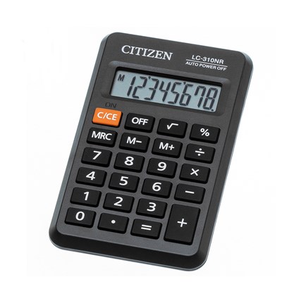 Калькулятор Citizen 8-разр LC-310NR 69*114*14мм LC-310NR