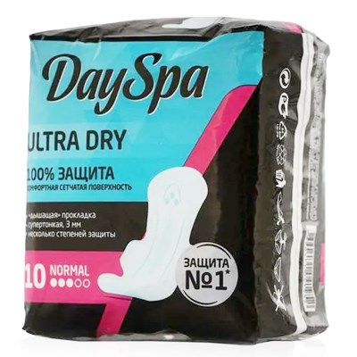 Прокладки Day Spa Ультра Dry сетч нормал 3к 10шт