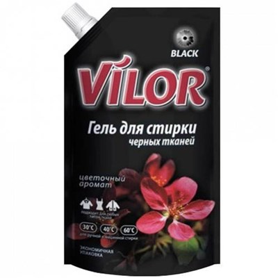 Гель для стирки VILOR 1л для черных тканей