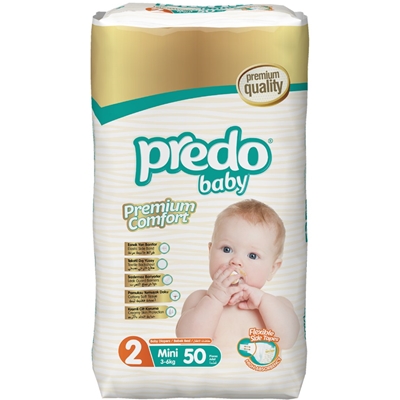 Подгузники Predo Baby 50шт №2 (3-6кг)