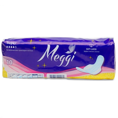 Прокладки Meggi Super 4к 10шт