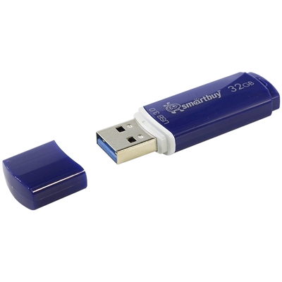 Флеш-накопитель Smartbuy Crown 32GB USB3.0 пластик синий