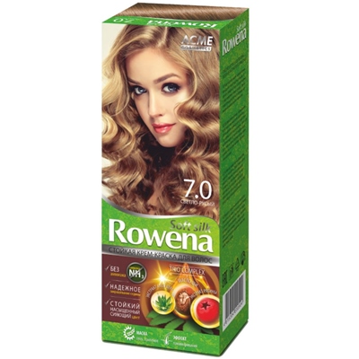 Краска-крем для волос Rowena soft silk №7.0 светло-русый