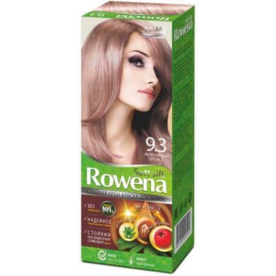 Краска-крем для волос Rowena soft silk №9.3 жемчужный блондин