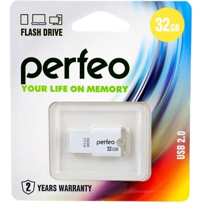 Флеш-накопитель Perfeo USB 32GB M01 White