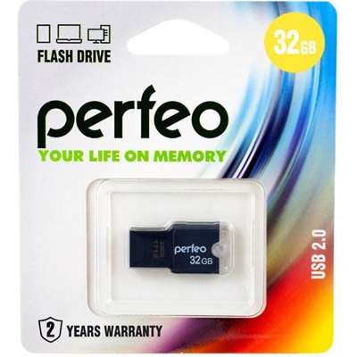 Флеш-накопитель Perfeo USB 32GB M01 Black
