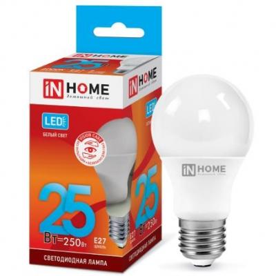 Лампа светод LED-A65-VC 25Вт Е27 4000К 2250Лм IN HOME