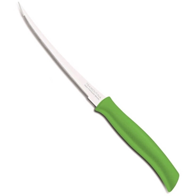 Нож кухонный 12,5см Трамонтино 23088/925 Атус для томата зеленый СТ