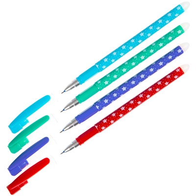 Ручка гелевая пиши-стирай ArtSpace синяя, 0,5мм, M917_20211