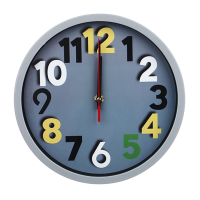 Часы настенные, круглые 25см LADECOR CHRONO арт.19-17 581-070