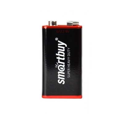 Батарейка крона солевая Smartbuy 6F22/1S (SBBZ-9V01S), цена за 1шт