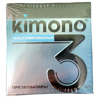 Презервативы KIMONO текстурированные 3шт