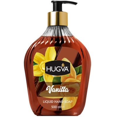 Жидкое мыло премиум на маслах HUGVA (Хугва) 500мл Ваниль