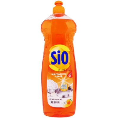 Жидкость для мытья посуды SIO 750мл Апельсин