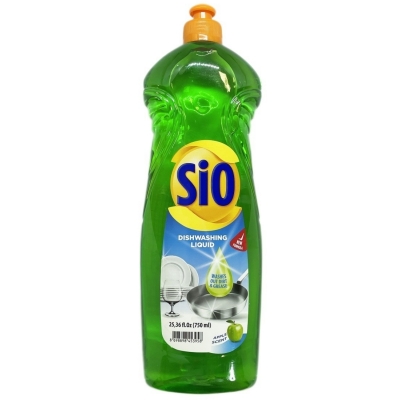 Жидкость для мытья посуды SIO 750мл Яблоко