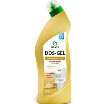Средство для унитазов Grass 750мл dos gel Premium