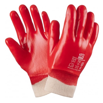 Перчатки красные МБС SKT001
