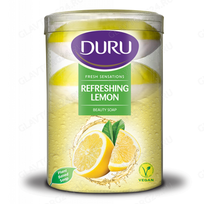 Мыло Дуру Фреш 4*100г Бодрящий лимон
