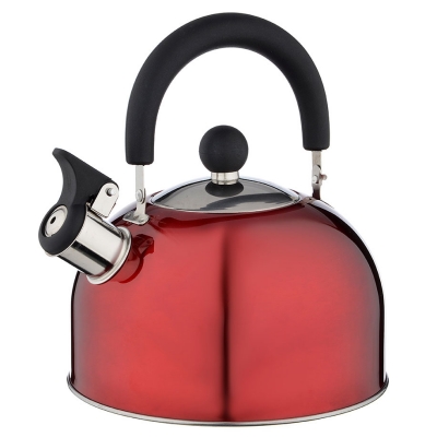 Чайник стальной 2,5л красный, индукция, RWK021 847-002