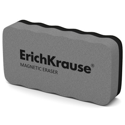 Губка для доски Erich Krause 10,7*5,7мм магнит, темно-серый 55990