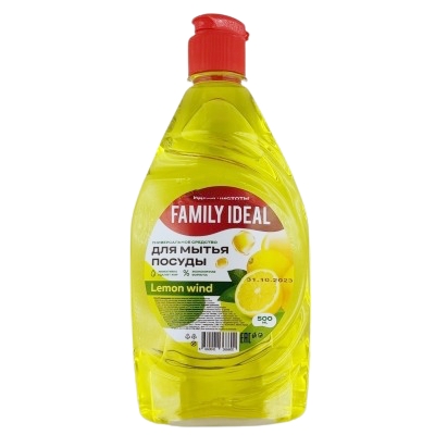 Жидкость для посуды Family Ideal 500мл Лимон