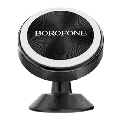 Держатель автомобильный Borofone BH5 липучка магнит черный