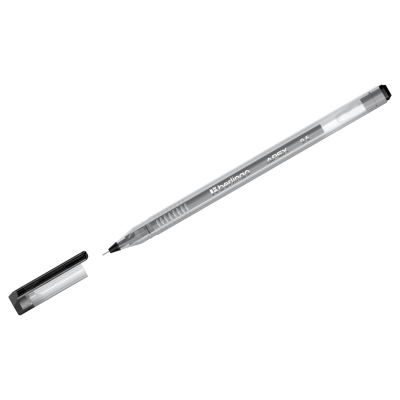 Ручка гелевая черная Berlingo Apex 0,5мм (800м) CGp_05151