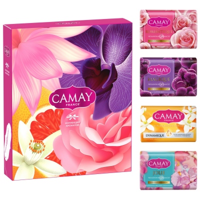 Набор подарочный CAMAY Коллекция ароматов 2023 (т/мыло 4х85гр)