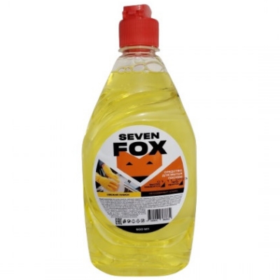 Жидкость для посуды Seven Fox 500мл Лимон