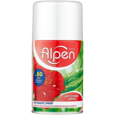 Освежитель воздуха Alpen 250мл запаска Цветочный джем