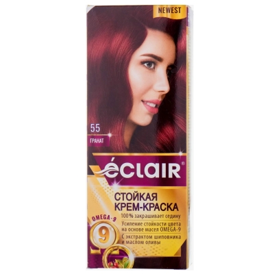 Краска для волос Eclair Omega Гранат 5.5