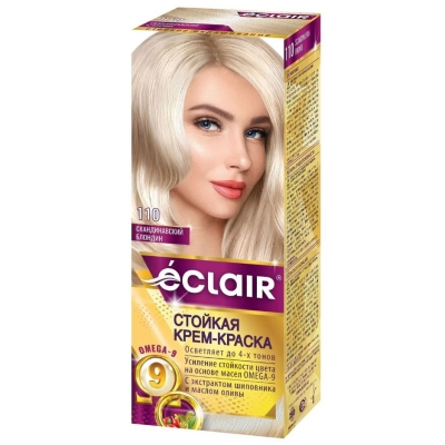 Краска для волос Eclair Omega Скандинавский Блондин 11.0