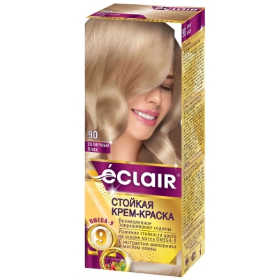 Краска для волос Eclair Omega Солнечный пляж 9.0