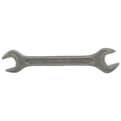 Ключ рожковый 14 х 15 мм, CrV, фосфатированный
