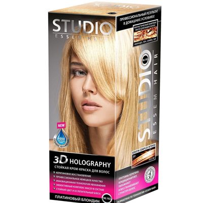 Краска д/в STUDIO 3Д Голографик 90.102 Платин блонд