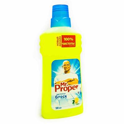 Средство для мытья полов М Пропер 500мл Лимон