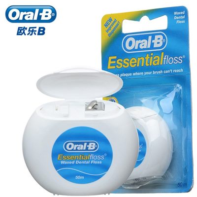 Нить зубная Орал-би 50м мятная