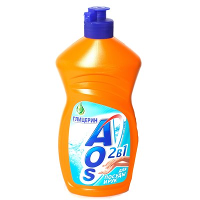 Жидкость для посуды AOS 450мл (АОС) Алоэ Вера