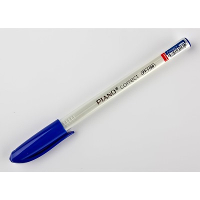 Ручка масл шариковая синяя Piano Correct 0,7мм PT-1159 по 50шт
