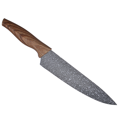 Нож кухонный 20см с антинал покр. SATOSHI Алмаз 803-083