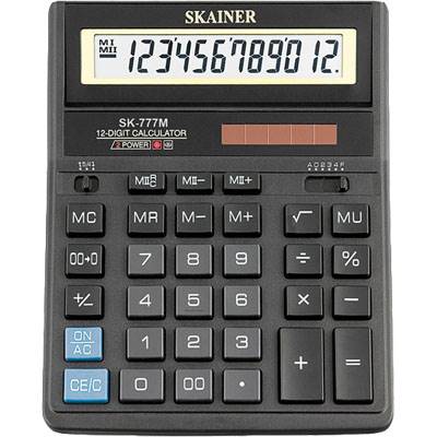 Калькулятор Skainer 12-разрядный 157*200*32мм SK-777M