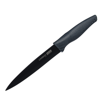 Нож кухонный 12,7см универсальный SATOSHI Карбон 803-071