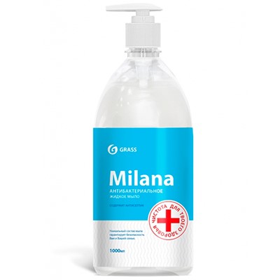 Мыло-крем жидкое Milana 1000мл Антибактериальное