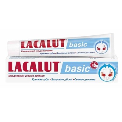 Паста зуб Лакалут (Lacalut) 75мл Бейсик